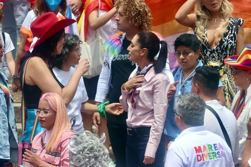 Marcha CDMX Claudia S