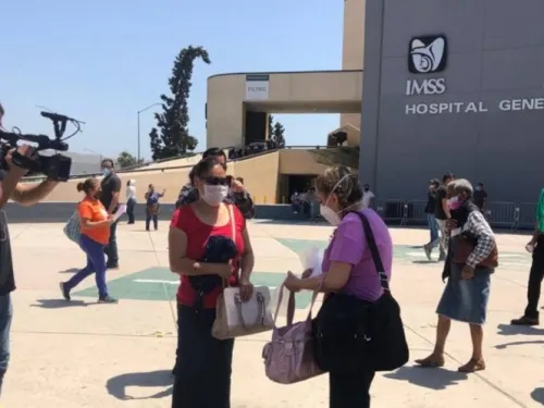 Margarita, la enfermera mensajera que trae y lleva esperanza