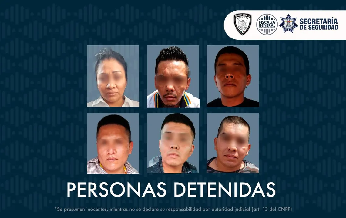 personas detenidas por balacera en Plaza Antea, en Querétaro