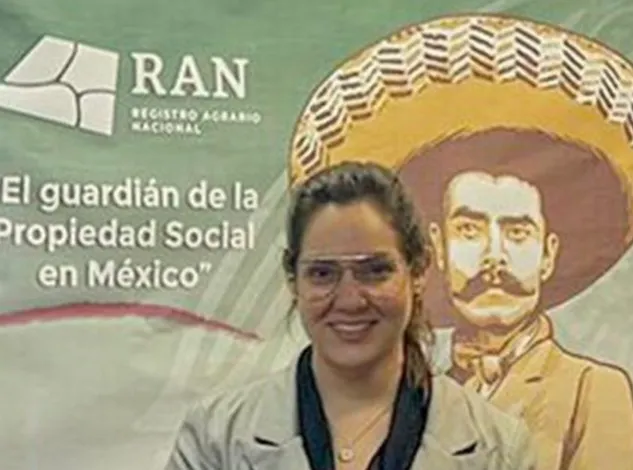 La delegada del RAN se esconde de la prensa y de los campesinos