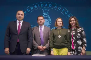 Integrantes de la AMOCVIES discuten en la BUAP el Sistema Nacional Anticorrupción