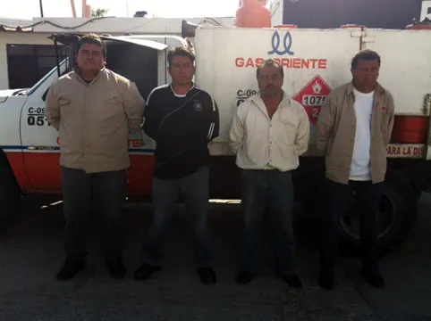 Policía Municipal aseguró a repartidores de gas que habrían robado en un domicilio