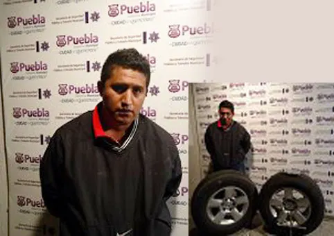 Ssptm aseguró a ladrón de autopartes en la Col. El Vergel