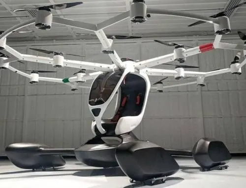 Desarrollan un dron tan poderoso que permitirá transportar a humanos