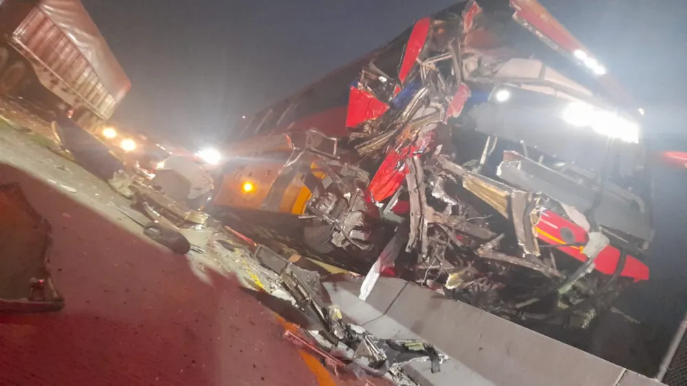 Accidente en la carretera Puebla-Orizaba