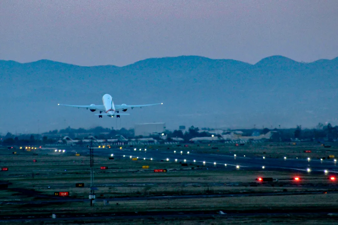 Avión Aeropuerto Ciudad de México