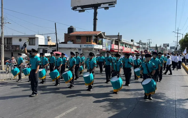 Participa Conalep en desfile del 163 Aniversario de la Batalla de Puebla