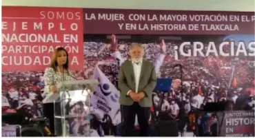 Se reúne Lorena Cuéllar con representantes de medios de comunicación