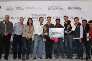 Ayuntamiento premia a ganadores del Concurso Municipal de Grafiti