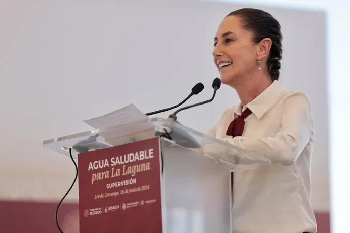 La continuidad de la transformación también garantiza el avance del proyecto de agua saludable: Claudia Sheinbaum