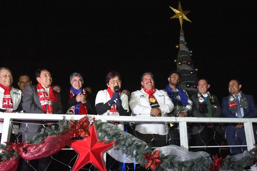 Árbol Navideño en Ciudad Universitaria 2
