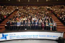 Presenta Alfonso Esparza Plan de Desarrollo Institucional BUAP 2013-2017