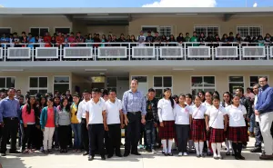Moreno Valle inaugura Universidad a Distancia en Chichiquila