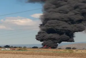 Video: Explota una camioneta con combustible robado en Tepeaca