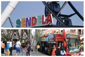 Anuncian nuevos recorridos de Turibús del Centro Histórico de Puebla al Parque Sendela