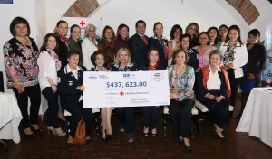 Ayuntamiento de Puebla entrega donativo a Cruz Roja mexicana