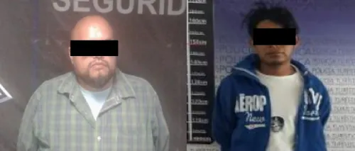 Policía Estatal aseguró a dos masculinos por el delitos de narcomenudeo