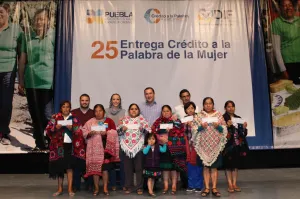 RMV concluye entregas de crédito a la palabra de la mujer