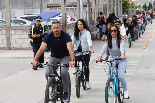 Ayuntamiento de Puebla ha dado mantenimiento a 10.1 kilómetros de ciclovías en 2024