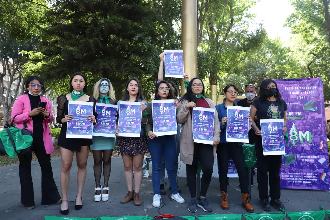 Colectivos feministas convocan a marcha del 8M