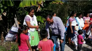 Apoya Confederación Sindical Republicana a grupos vulnerables de la Sierra Norte