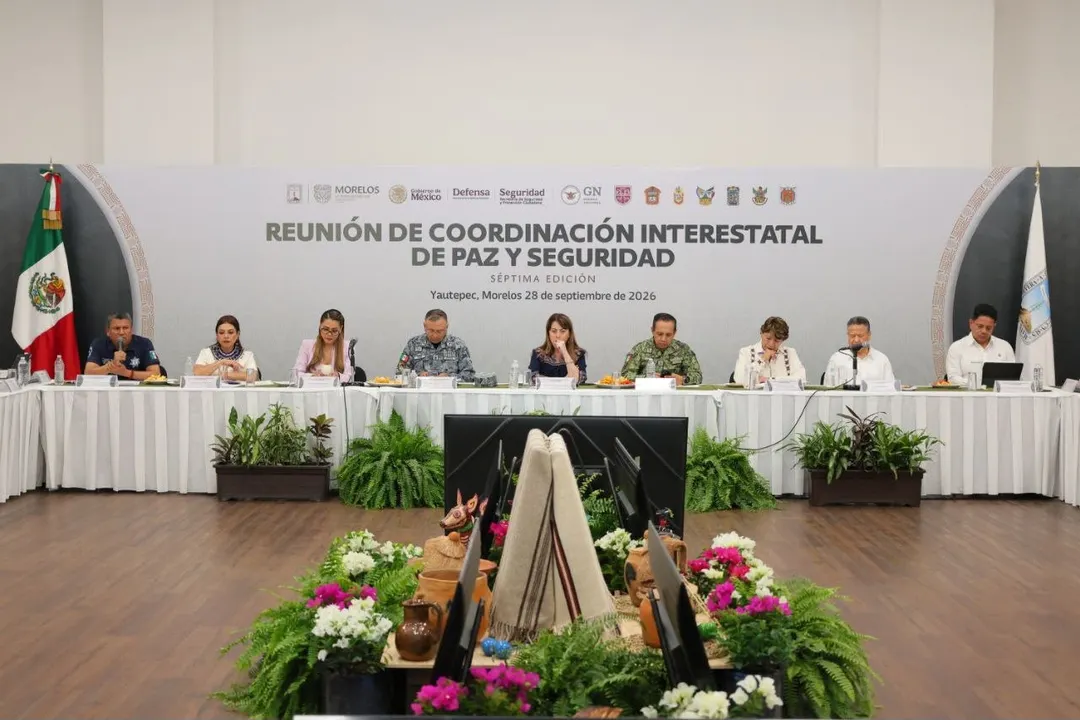 Puebla refuerza coordinación con estados vecinos contra el robo a transporte de carga