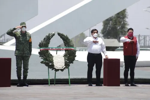 Puebla conmemora el 158 aniversario de la Batalla del 5 de Mayo