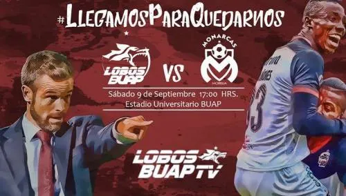 Lobos BUAP TV arrancará con el juego contra Monarcas