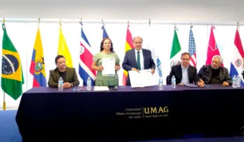 Firma AECO convenios con AMIBIM y la UMAG
