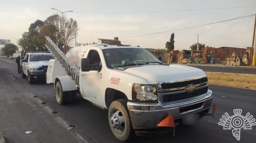 Policía robo combustible
