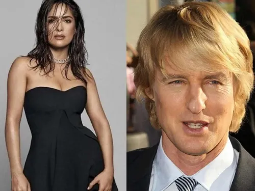 Salma Hayek y Owen Wilson protagonizarán nueva película de Amazon