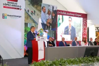 Durante su visita a Xicotepec, Sergio Salomón destacó que el poder debe ser para cambiar vidas
