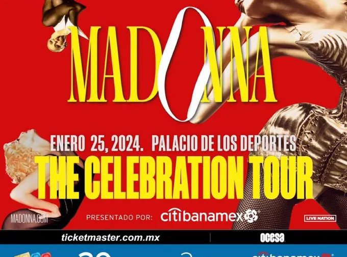 Madonna anuncia regreso a México