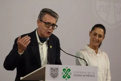 Secretario de Gobierno da positivo a Covid-19; Sheinbaum permanecerá aislada