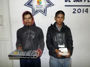 Detenidos en San Pedro Cholula ladrones de casa habitación