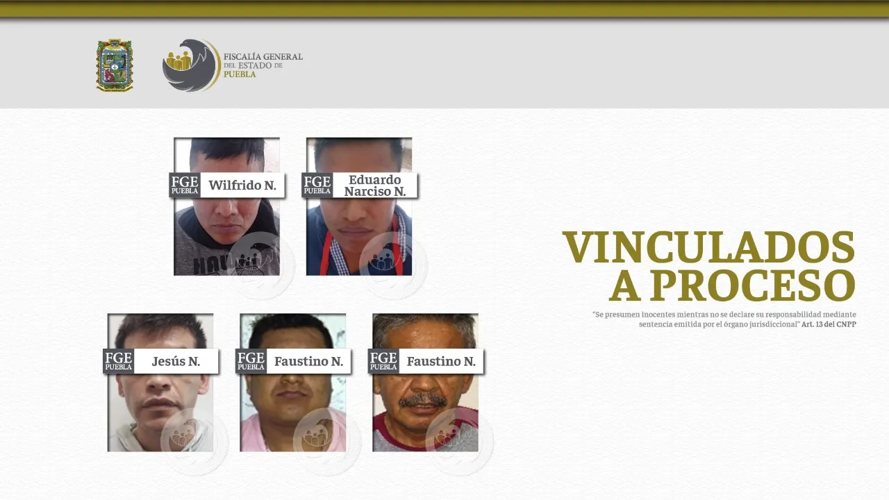 Detenidos en Hueytamalco