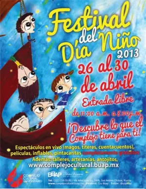 Organiza CCU BUAP cinco días de festejos por el día del niño