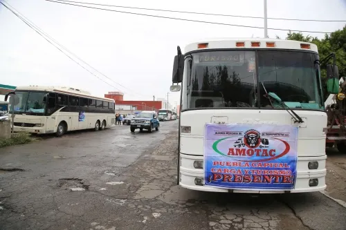 Sin bloqueos la Amotac hará caravana a la CDMX