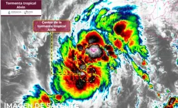 Tormenta tropical Alvin provocará lluvias intensas en más de 20 estados de México