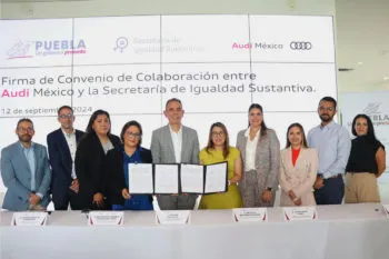 Gobierno de Puebla y Audi México impulsan a mujeres de San José Chiapa