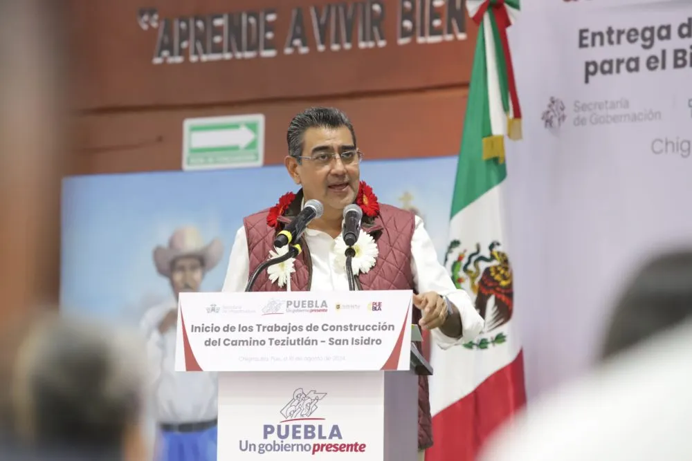 Sergio Salomón, gobernador de Puebla