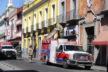 Atiende Bomberos fugas de gas en el Centro Histórico y en la colonia América del Norte