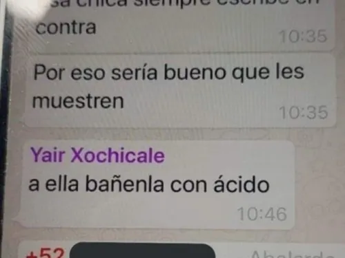 Exhiben a funcionario que pide bañar con ácido a mujer