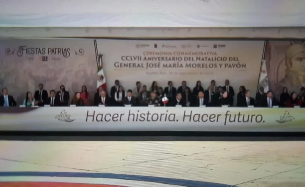 MBH encabezó ceremonia conmemorativa al 257 aniversario del natalicio del General José María Morelos y Pavón