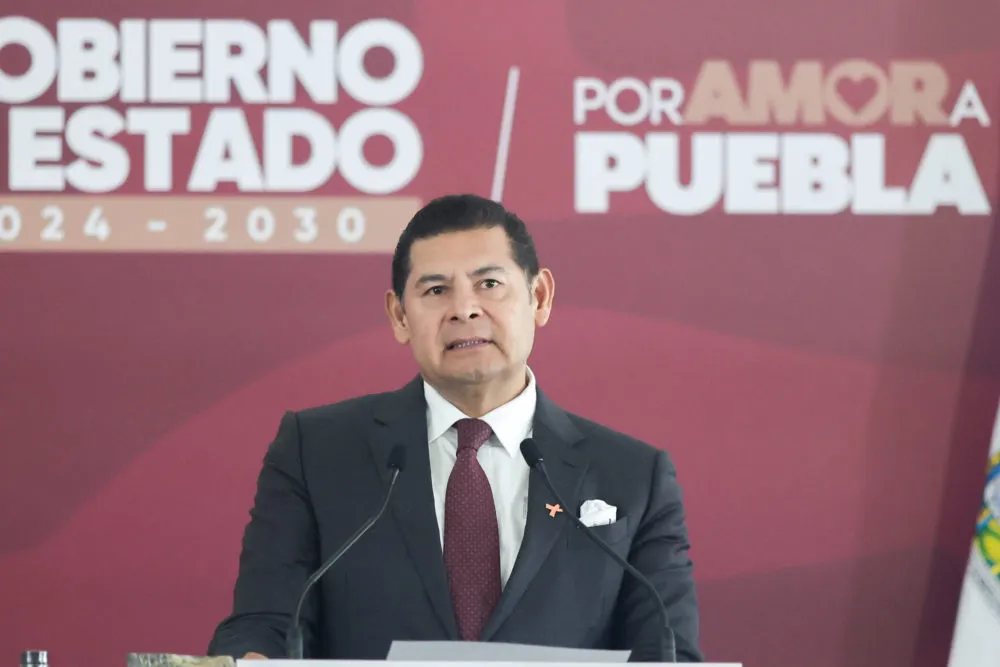 Alejandro Armenta, gobernador de Puebla