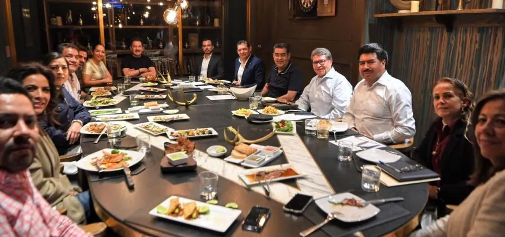 Encabeza Ricardo Monreal reunión de unidad con Armenta, Céspedes y finalistas de Morena