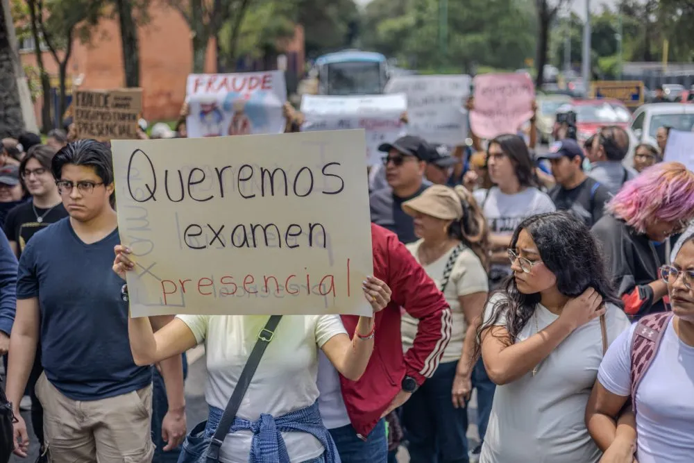 "Respeten nuestro lugar": aspirantes presionan a la UNAM mientras avanza la revisión del examen de admisión 2026