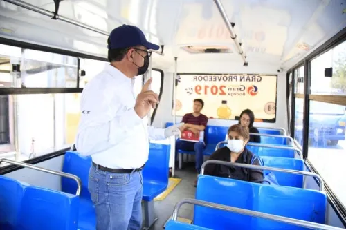 Infracciona SMT 24 unidades del transporte público