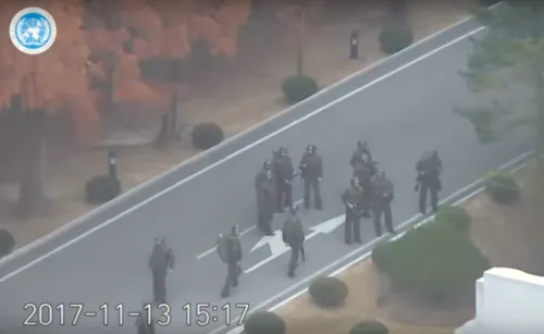 VIDEO: Soldado desertor es atacado con disparos por ejército norcoreano