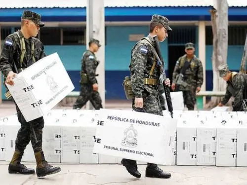 Presidente de Honduras se encamina a la reelección